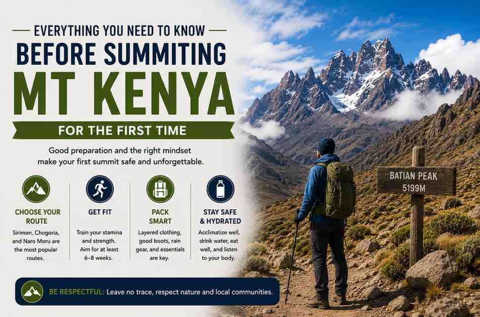 Everything You Need to Know Before Summiting Mt Kenya for the First Time  