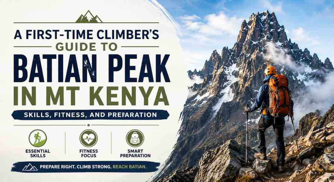 A First-Time Climber's Guide to Batian Peak in Mt Kenya: Skills, Fitness, and Preparation